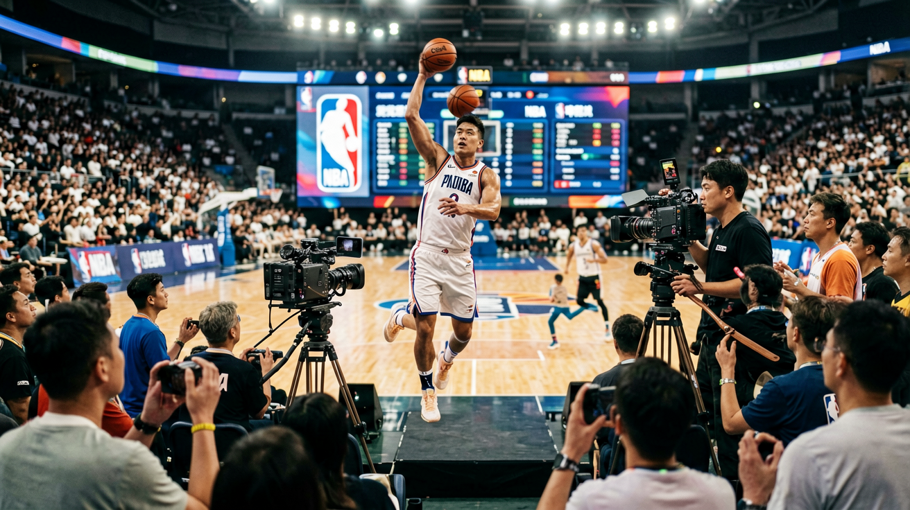 NBA高清直播界面展示